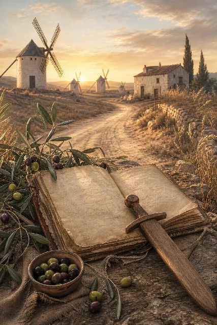 Don Quichot Reader by Miguel de Cervantes